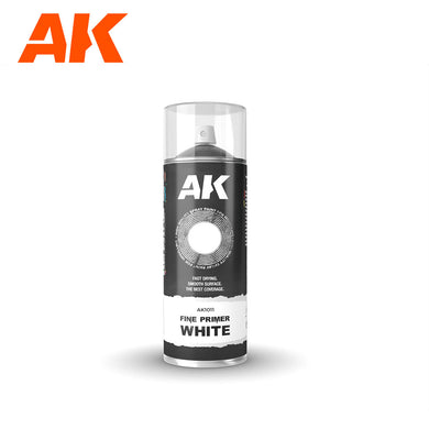 AK Interactive Fine Primer White Spray