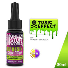 Load image into Gallery viewer, Green Stuff World UV Resin 30ml Toxic Effect