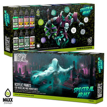 Load image into Gallery viewer, Green Stuff World Paint Set Spectral Army