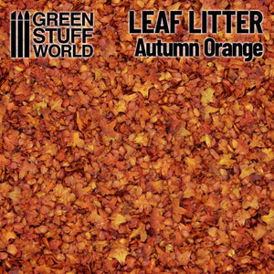 Green Stuff World Leaf Litter Autumn Orange