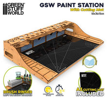 Load image into Gallery viewer, Green Stuff World Paint Station With Cutting Mat
