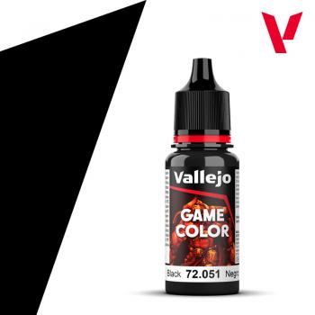 Vallejo Game Color Black 72.051 18ml