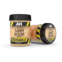 Load image into Gallery viewer, AK Interactive Terrains Sandy Desert 250ml