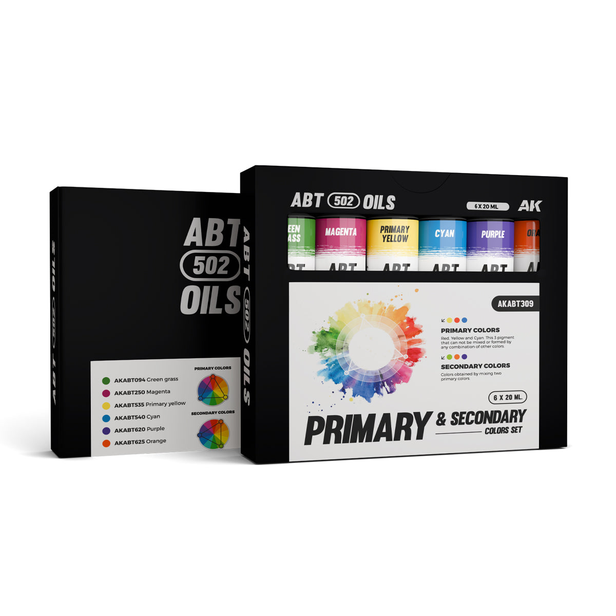 AK Interactive Primary & Secondary Colours Set