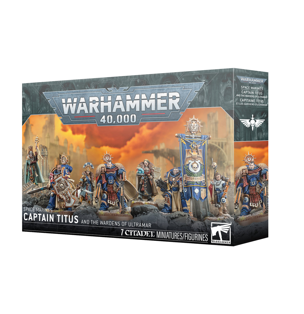 Ultramarines Captain Titus and The Wardens of Ultramar
