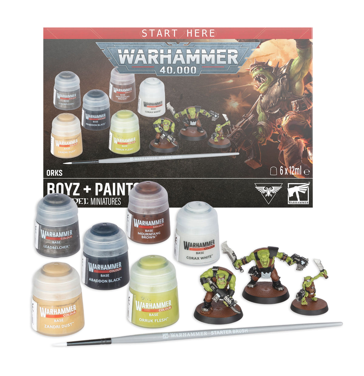 Ork Boyz + Paints