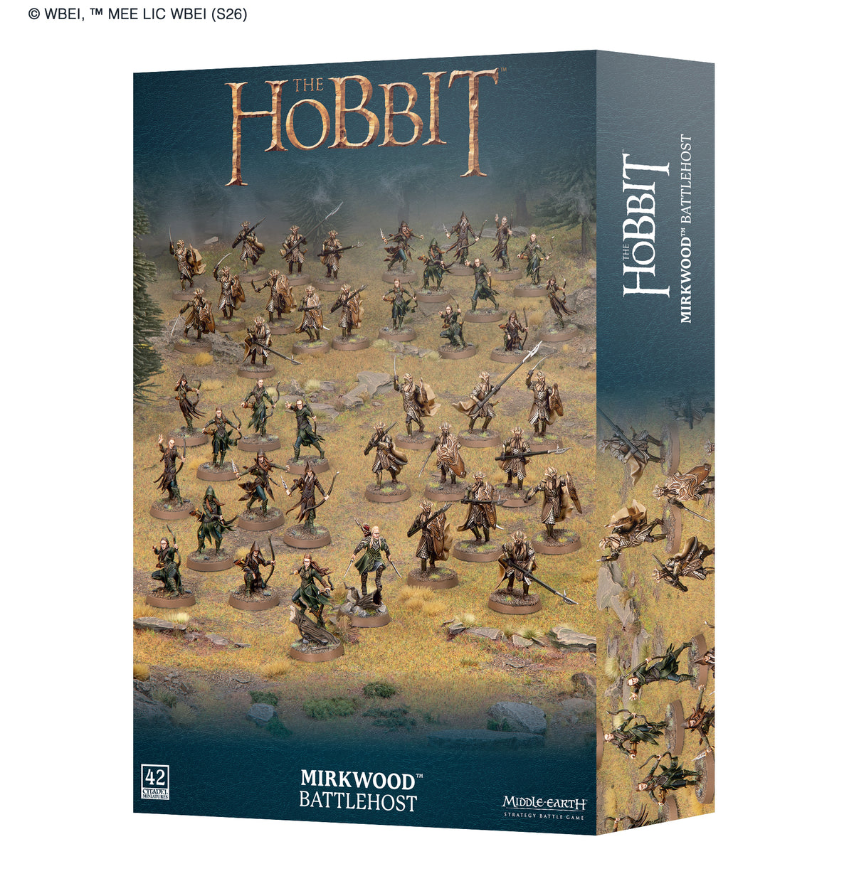 Middle-Earth Strategy Battle Game Mirkwood Battlehost
