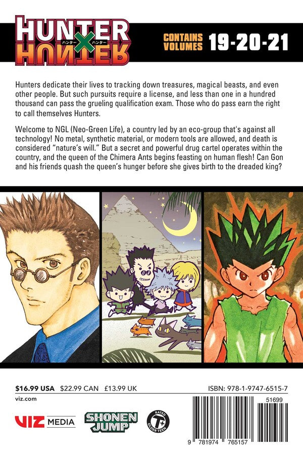 Hunter x Hunter 3-in-1 Volume 7 (19, 20, 21)