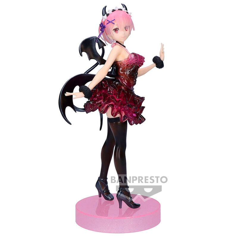 Re: Zero Starting Life in Another World Ram Espresto (Clear and Dressy Special Color Ver.) Figure Banpresto