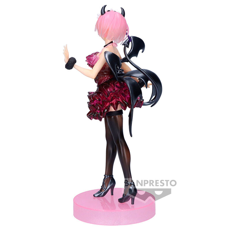 Re: Zero Starting Life in Another World Ram Espresto (Clear and Dressy Special Color Ver.) Figure Banpresto