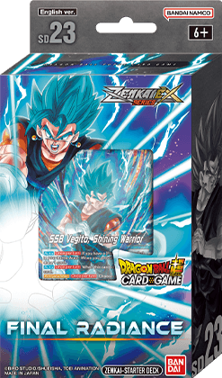 Dragon Ball Super Card Game Zenkai Series Set 05 Starter Deck Final Radiance SD23