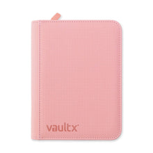 Load image into Gallery viewer, VaultX Exo-Tec Zip Binder Just Pink 4 Pocket