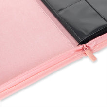 Load image into Gallery viewer, VaultX Exo-Tec Zip Binder Just Pink 9 Pocket