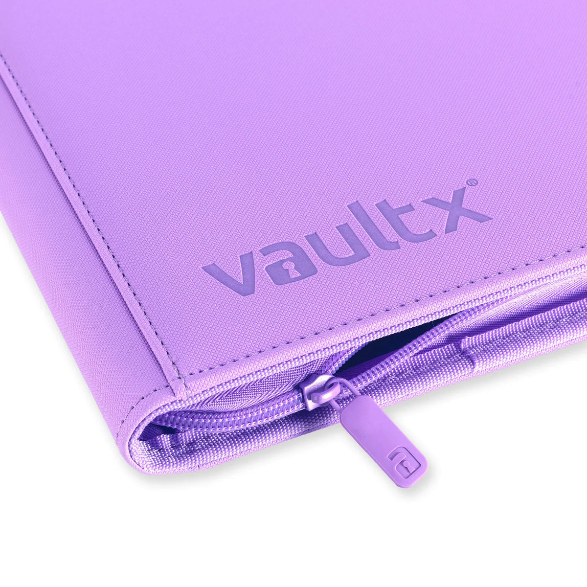 VaultX Exo-Tec Zip Binder Just Purple 12 Pocket