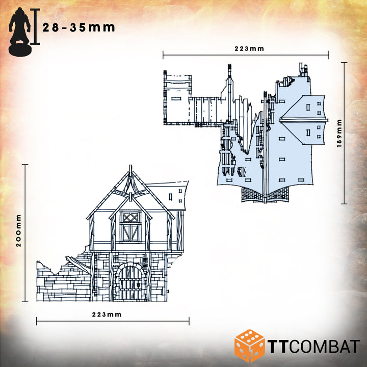 TTCombat Tabletop Scenics - Farrier's Homestead