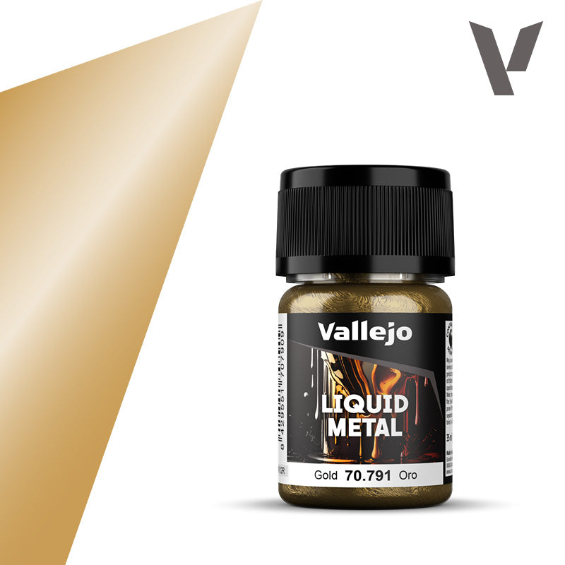 Vallejo Liquid Metal - Gold 70.791