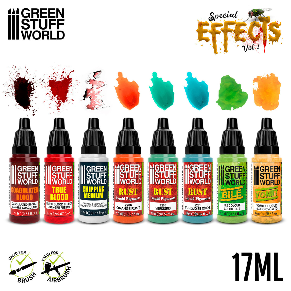 Green Stuff World Special Effects Paint Set Volume 1