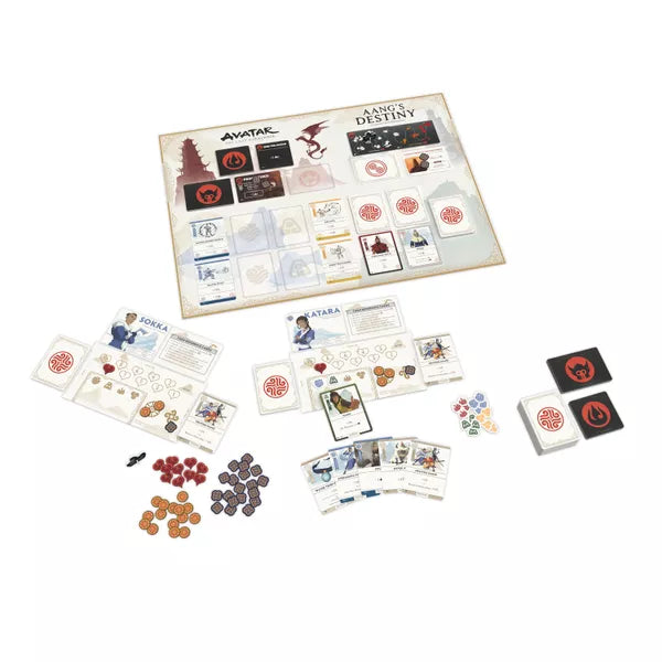 Avatar The Last Airbender: Aang's Destiny A Co-op Deck-Building Game