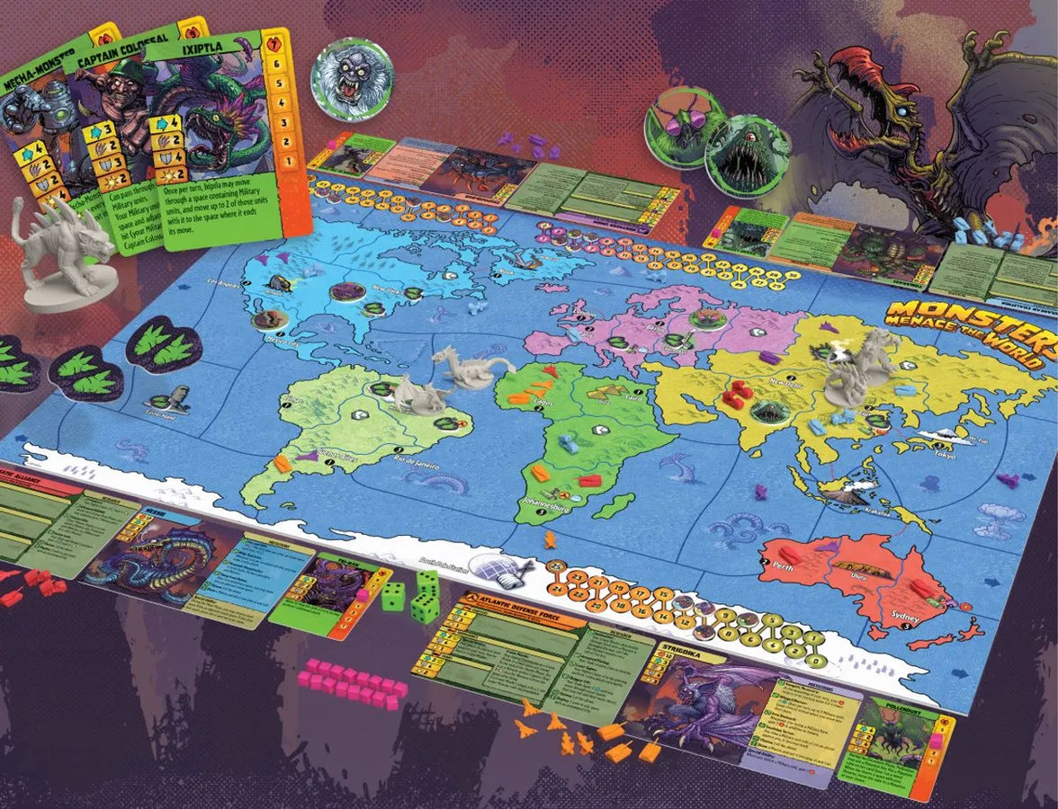 Monsters Menace the World