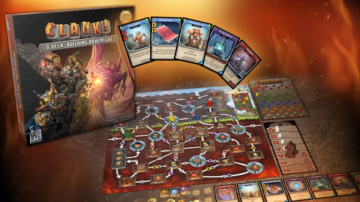 Clank! A Deck-Building Adventure: Master Thief Edition