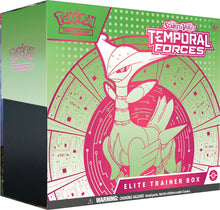 Load image into Gallery viewer, Pokemon TCG Scarlet &amp; Violet 5 Temporal Forces Elite Trainer Box