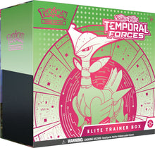 Load image into Gallery viewer, Pokemon TCG Scarlet & Violet 5 Temporal Forces Elite Trainer Box