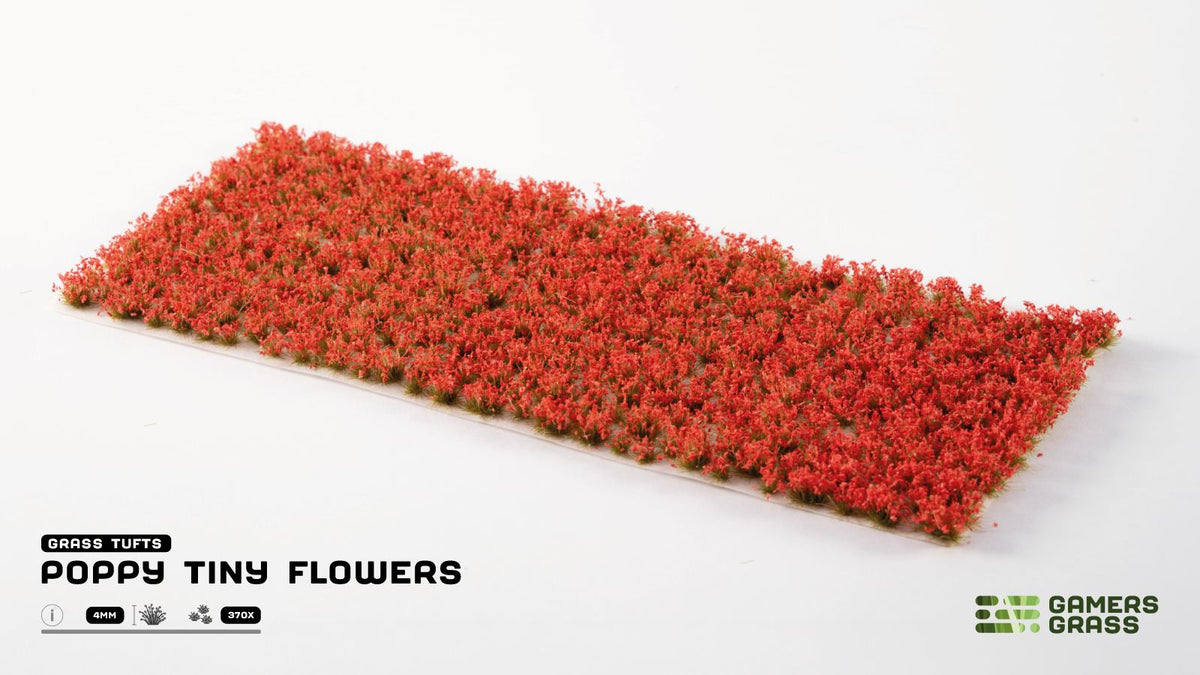 Gamers Grass Poppy Tiny Flowers
