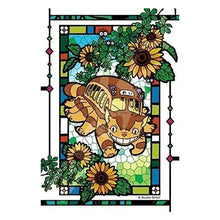 Load image into Gallery viewer, Studio Ghibli My Neighbor Totoro Catbus Stained Glass 126 Piece Puzzle