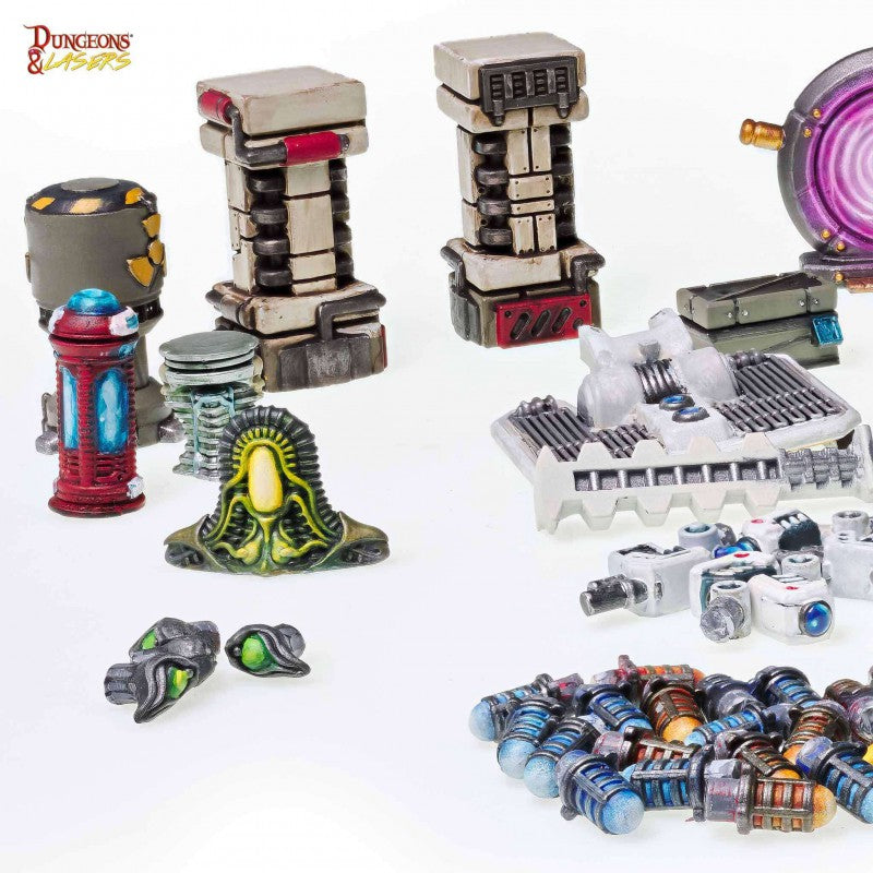 Dungeons & Lasers Miniatures Sci-Fi Customization Bits