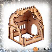 Load image into Gallery viewer, TTCombat Tabletop Scenics - Sci-fi Gothic Convent Ruins