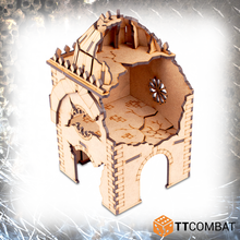 Load image into Gallery viewer, TTCombat Tabletop Scenics - Sci-fi Gothic Convent Ruins