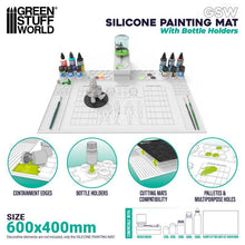 Load image into Gallery viewer, Green Stuff World Silicone Painting Mat With Edges