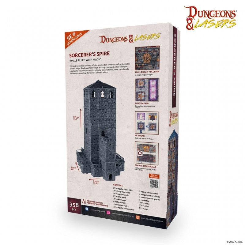 Dungeons & Lasers Miniatures Sorcerer's Spire
