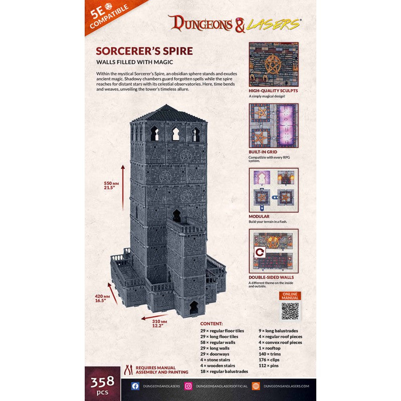 Dungeons & Lasers Miniatures Sorcerer's Spire