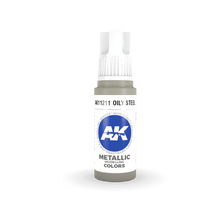 Load image into Gallery viewer, AK Interactive Oily Steel 17ml