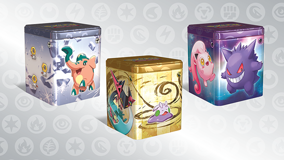 Pokemon TCG March 2024 Stacking Tins