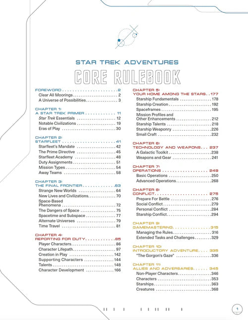 Star Trek Adventures RPG 2nd Edition Core Rulebook