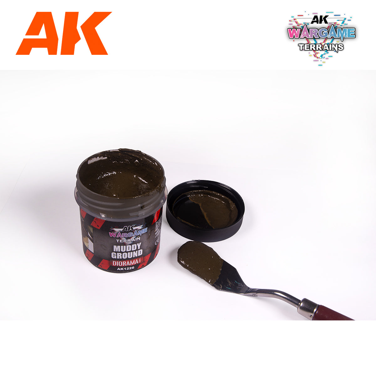 AK Interactive Muddy Ground Wargame Terrains 100ml