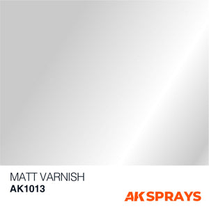 AK Interactive Matt Varnish Spray