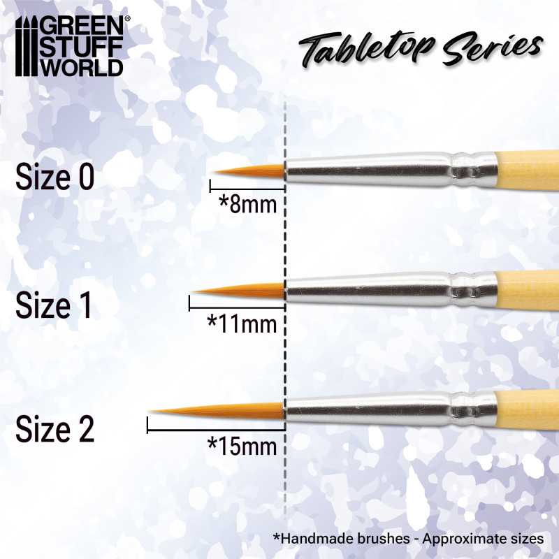 Green Stuff World Tabletop Series Synthetic Brush Size 2