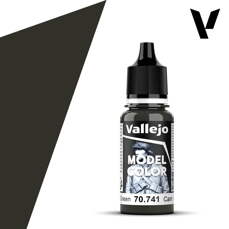 Vallejo Model Color - Cam Black Green 70.741 (109)