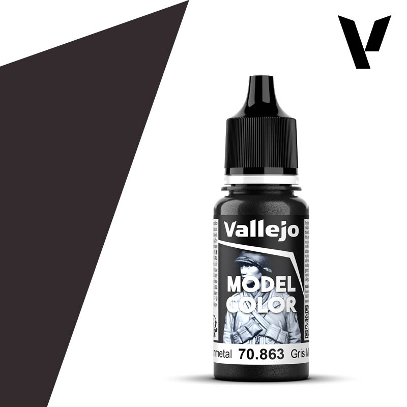 Vallejo Model Color - Gunmetal 70.863 (198)