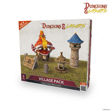 Dungeons & Lasers Miniatures Village Pack