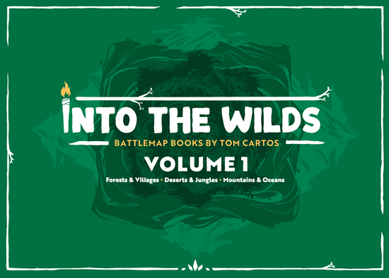 Into the Wilds Battlemap Book Volume 1: Box Set