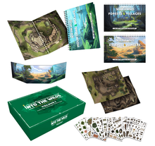Load image into Gallery viewer, Into the Wilds Battlemap Book Volume 1: Box Set