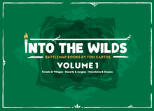 Load image into Gallery viewer, Into the Wilds Battlemap Book Volume 1: Box Set