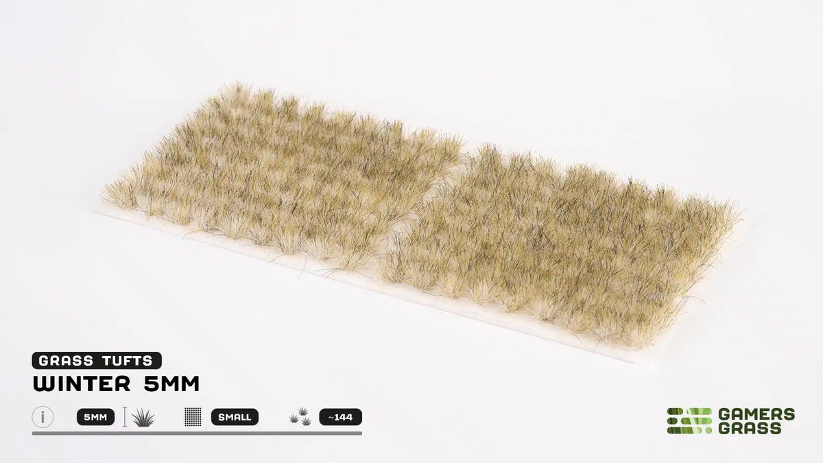 Gamers Grass Winter 5mm Tufts Small
