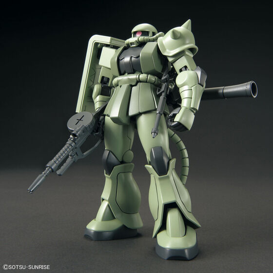 HG MS-06 Zaku II Mass Produced Mobile Suit 1/144 Model Kit