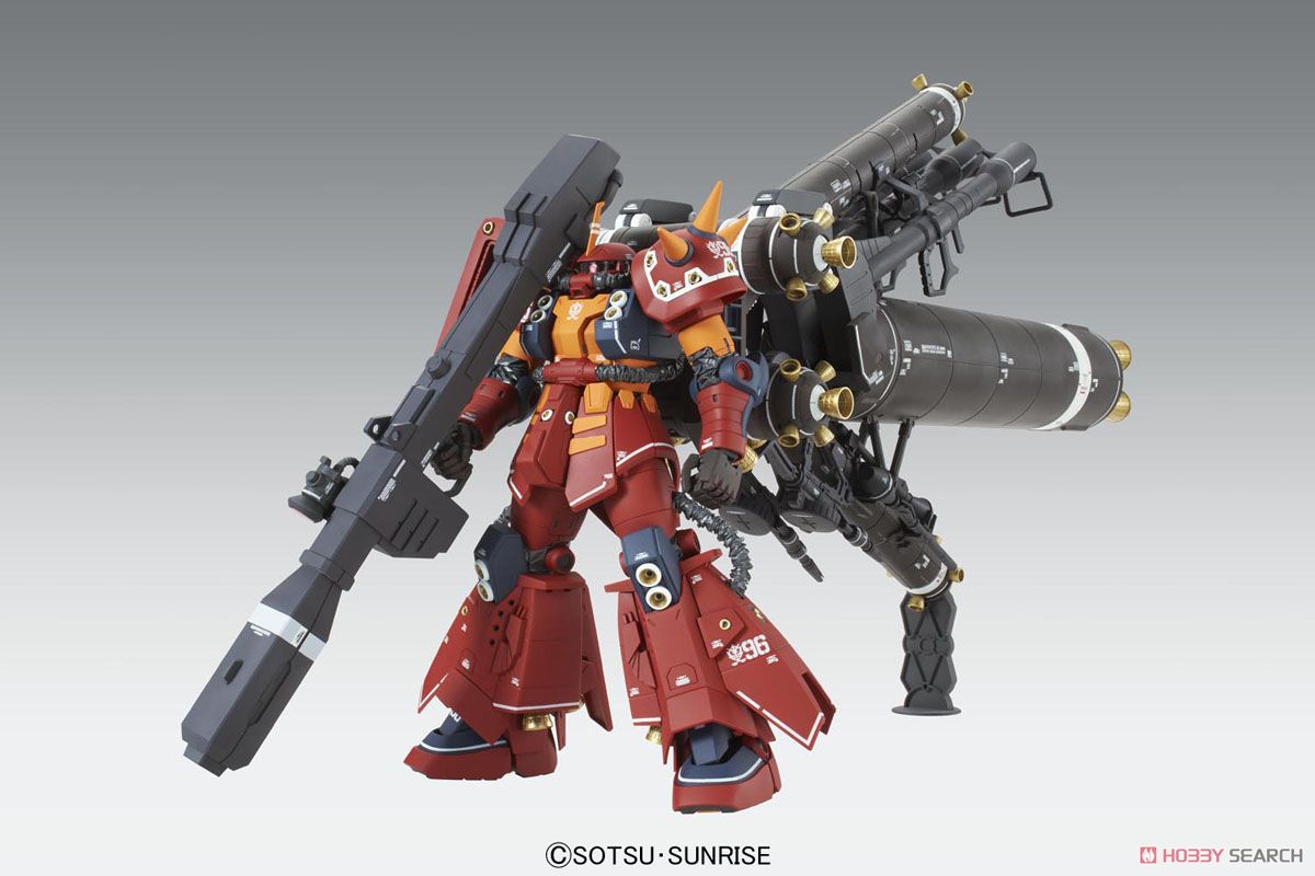 MG MS-06R Zaku II High Mobility Type Psycho Zaku Gundam Thunderbolt Ver. Ka 1/100 Model Kit