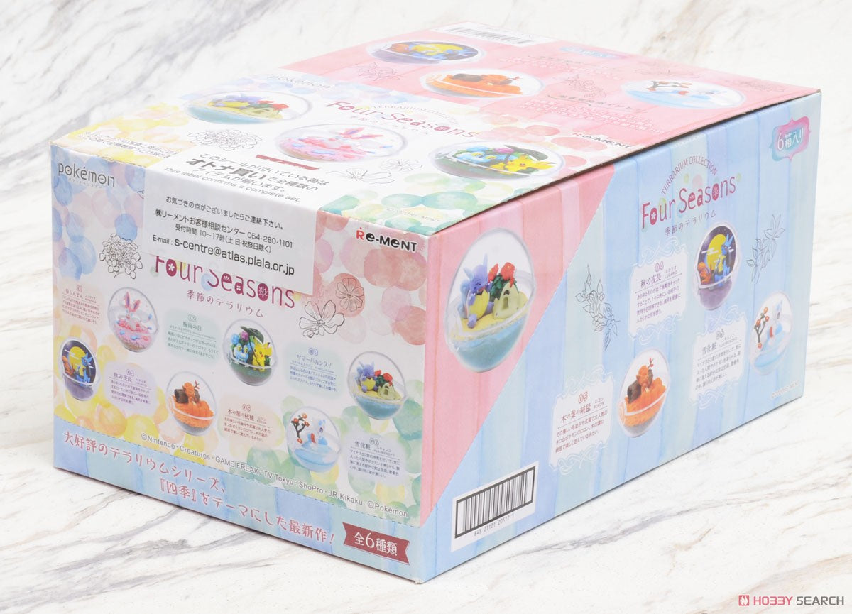 Pokemon Re-ment Terrarium Collection Four Seasons